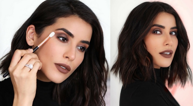 Makeup for dark hair