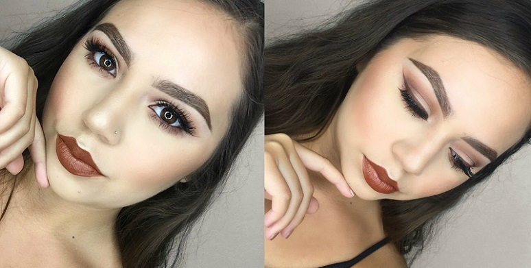 Makeup ideas for brown hair