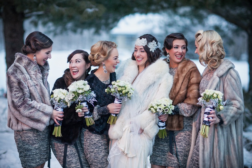 dressing for winter wedding